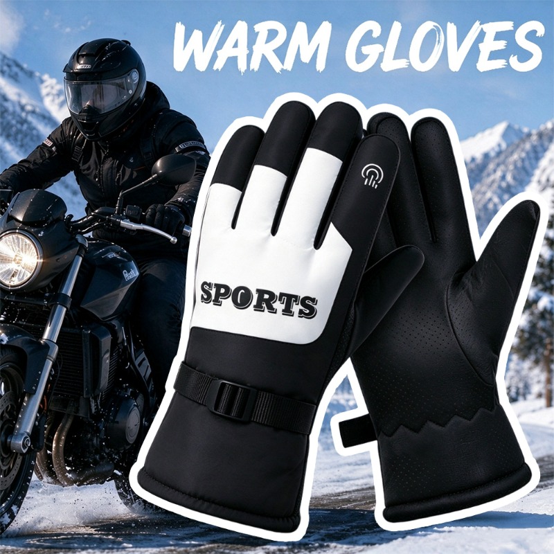Sarung Tangan Motor Musim Ding - Ski Glove Waterproof ulasan dan harga