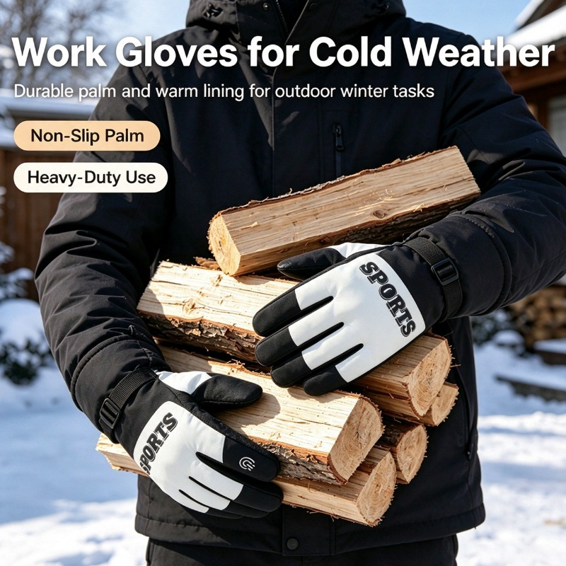 Sarung Tangan Motor Musim Ding - Ski Glove Waterproof ulasan dan harga